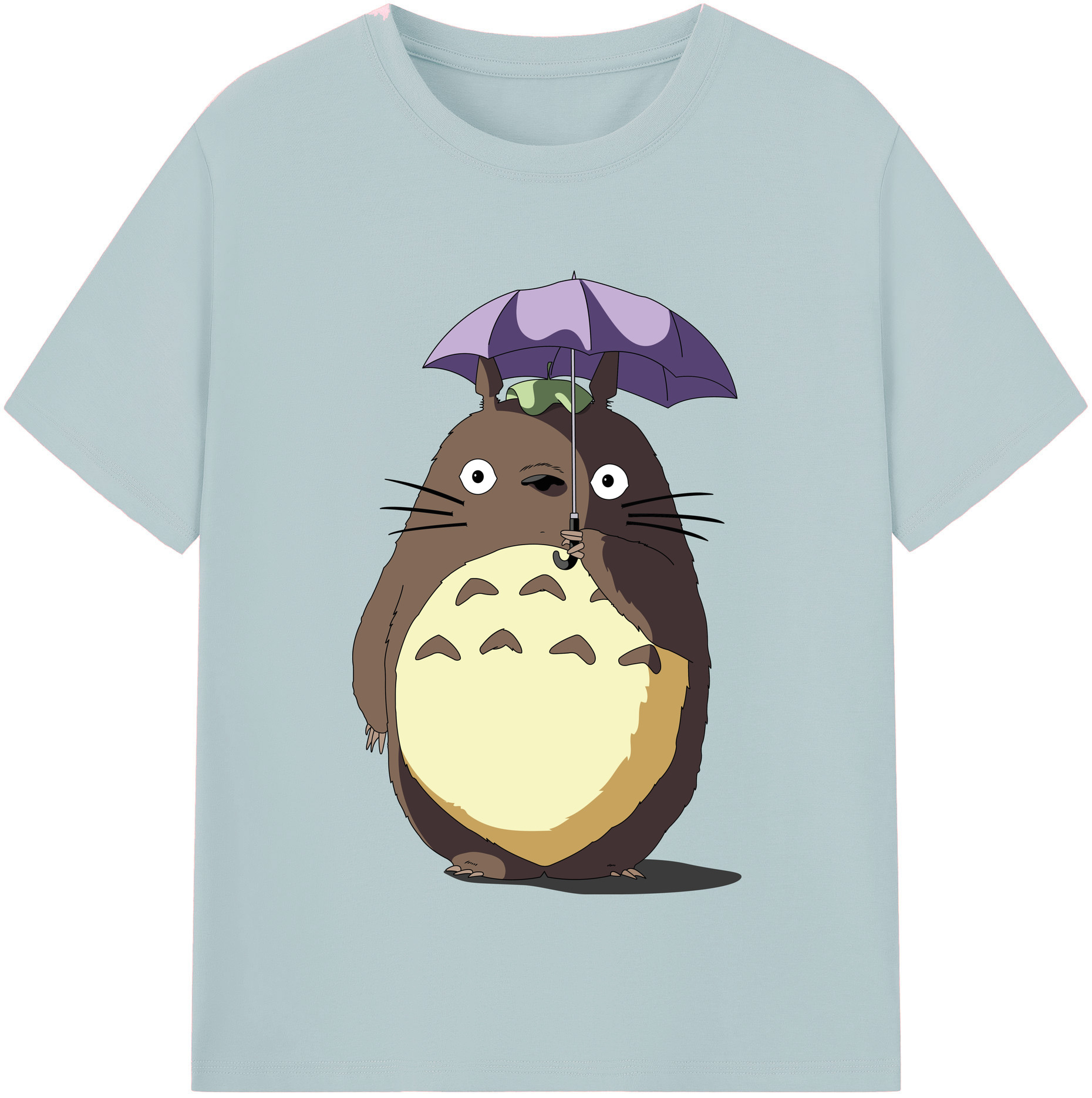 （画像用） となりのトトロ 草壁メイ 草壁サツキ My Neighbor Totoro Satsuki Kusakabe Mei Kusakabe 綿100％半袖Tシャツ（フロントプリント）